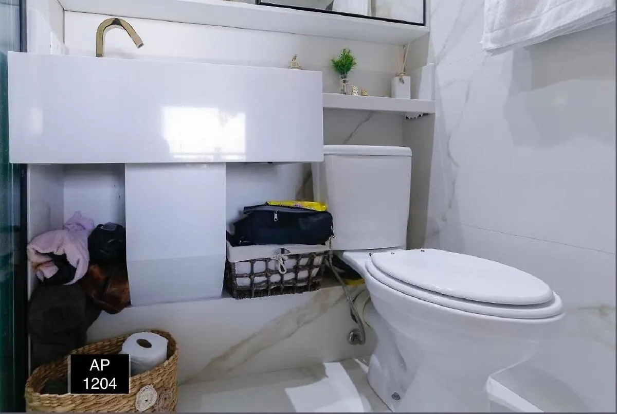 Studio 1204 Com Vista Livre E Andar Alto San Paolo 0*,  Brasile
